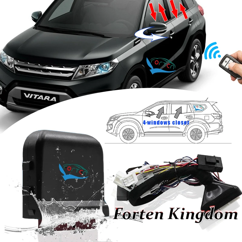 Car Automatic Window Close Kits Closer Module Automatic Folding Mirrors For SUZUKI Vitara 2016-2024 Automotive Electronic Parts