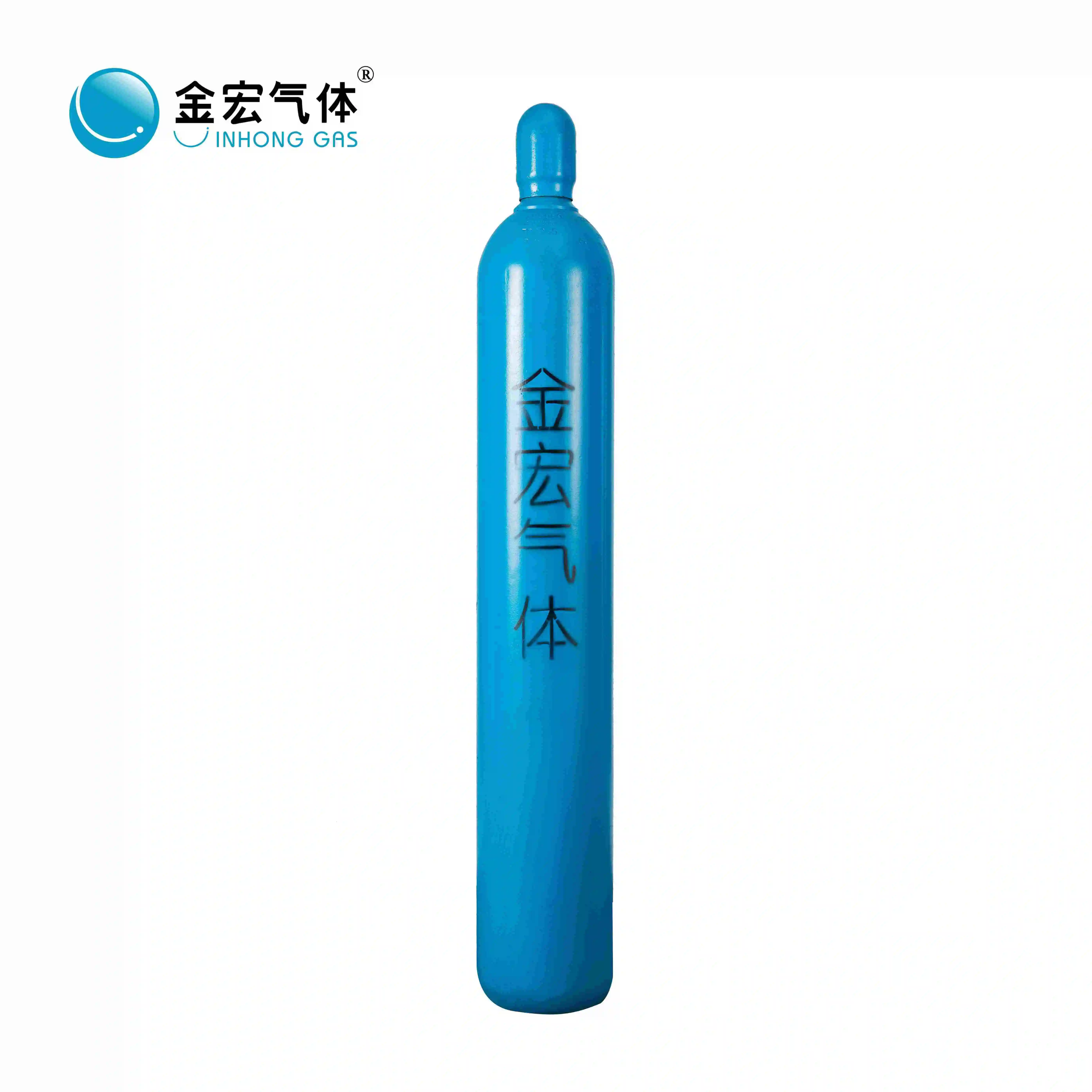 High Quality 40 Liter Oxygen Gas Cylinder or ISO Standard For Medical Use Gas Oxygen