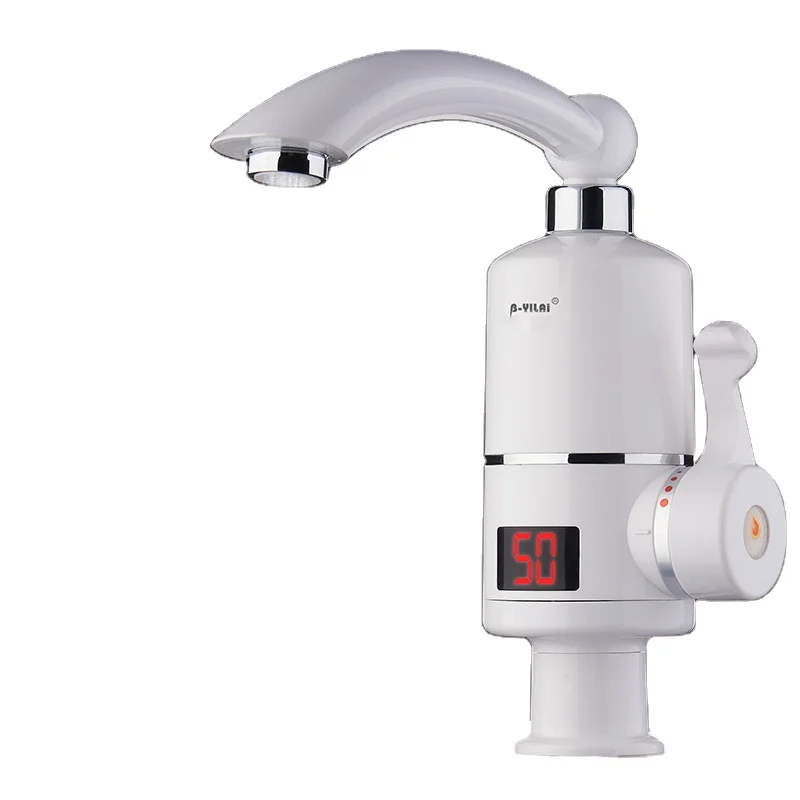 New Style Digital Display Bathroom 3000W Electric Instant Heating Hot Water Faucets Tap Single Handle Water Faucets