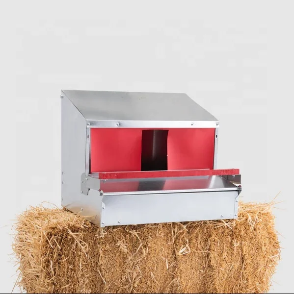 New design Chicken Nesting Box Galvanized Steel  Easy to Install