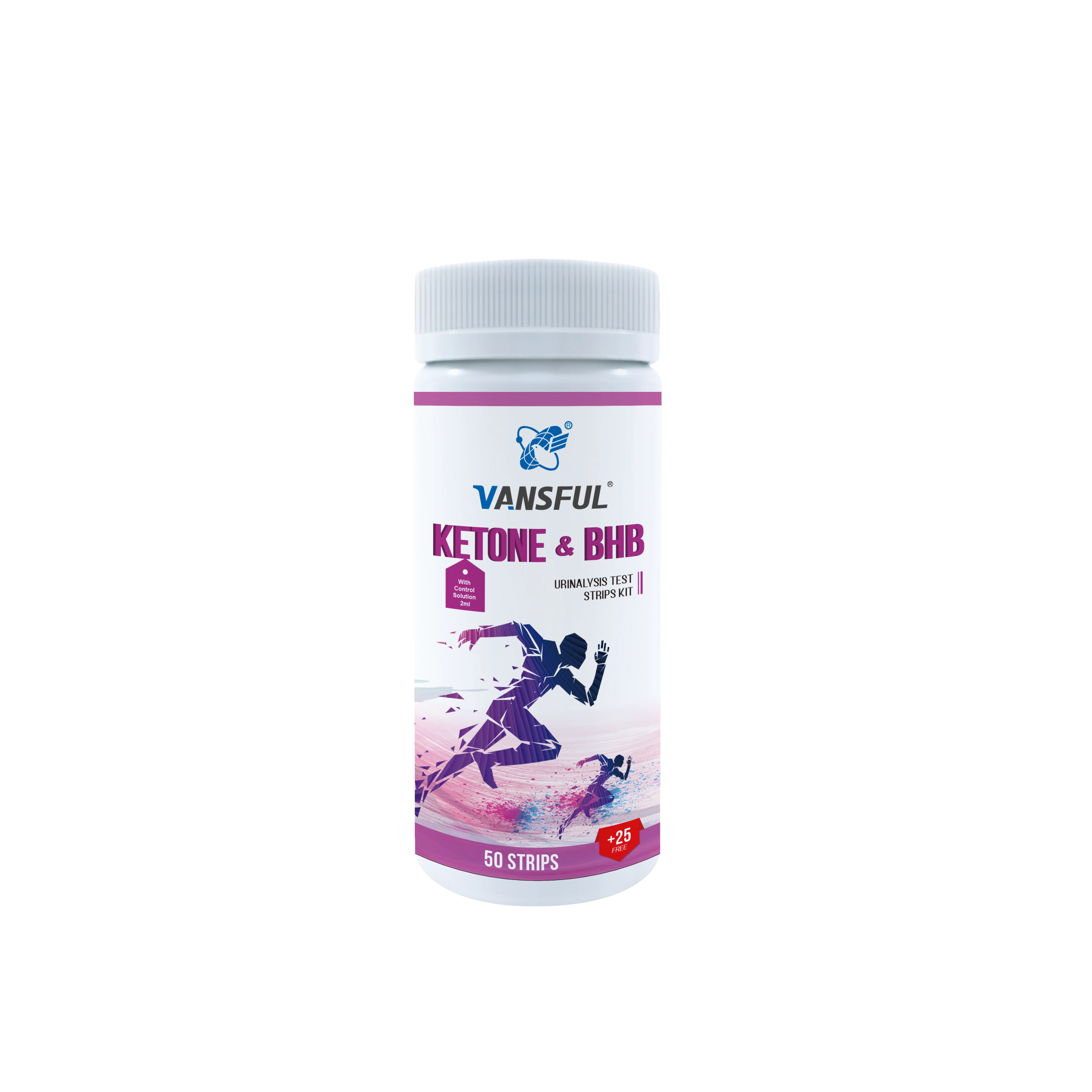 Тест-полоски для мочи Ketone Urs- 1K хорошего качества для людей, легко использовать в домашних условиях