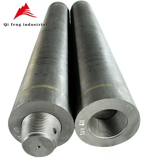 UHP400 UHP450 UHP500 UHP550 UHP600 Graphite Electrode with Nipple UHP Graphite Electrode for Eaf Arc Furnace