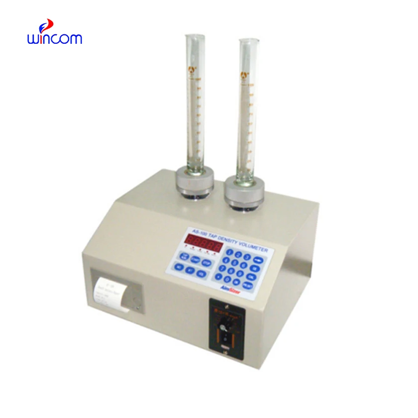 Wincom частиц гидрометр фармацевтический порошок усовершенствованная от взрыва двойной канал 2-х канальный Авто Tap Density кран весы