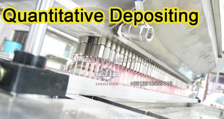 full automatic Taiwan popping boba depositing making machine for bubble tea pearls Simulation caviar production line