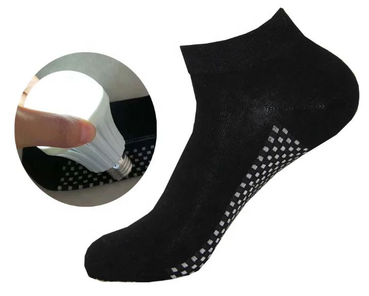 short magnetic graphene massage anti-slip health Socks
