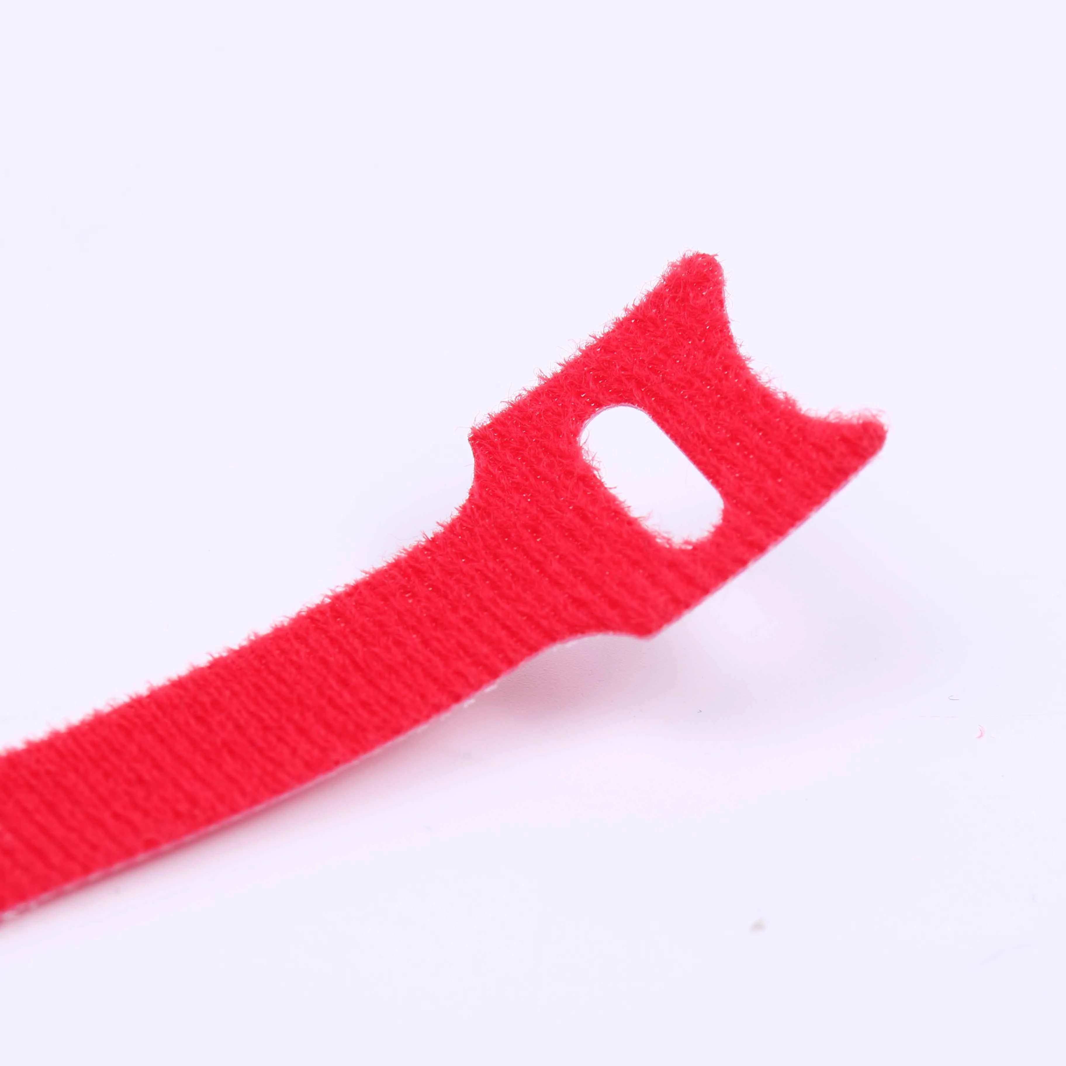 Side hook and loop fasteners strap and Promotional Price Nylon Self-locked Lock Hook And Loop Fasteners Strap