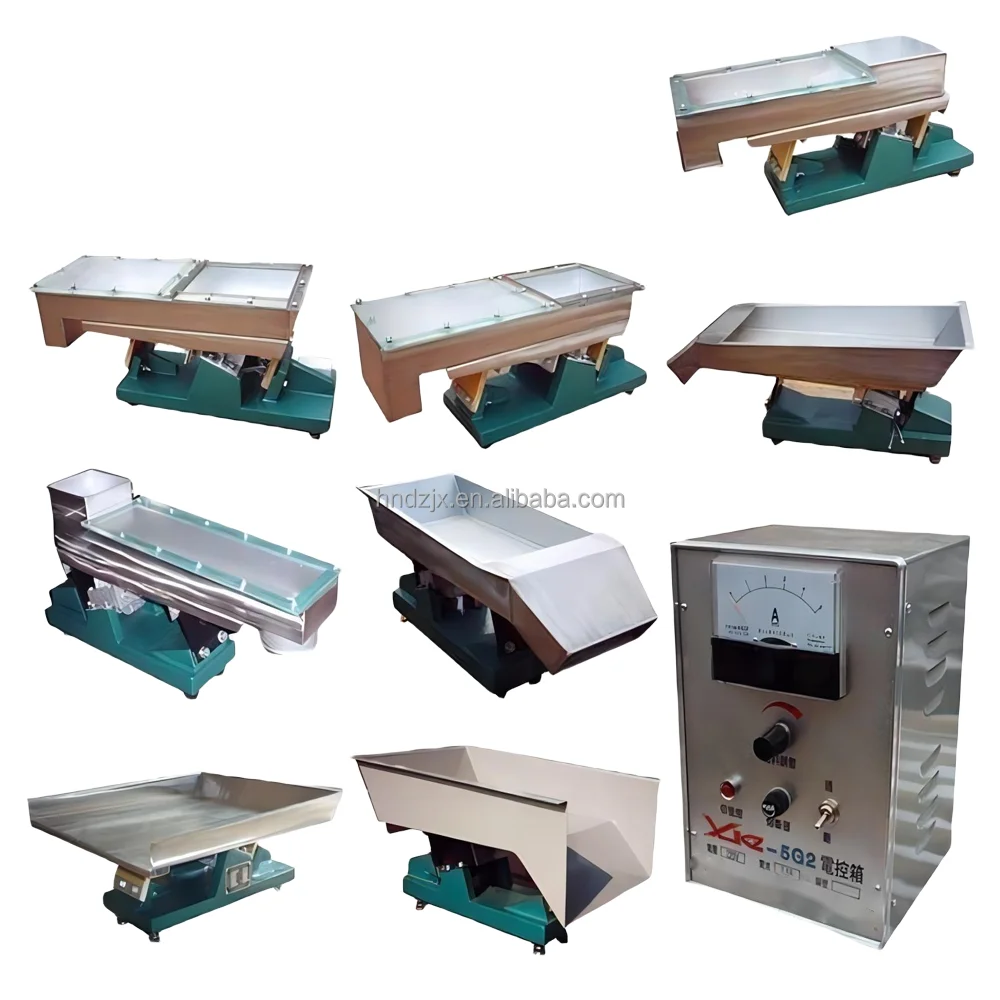 DZJX gzv-1 2 3 4 5 6 type Low noise Controlling Powder Electromagnetic Vibration Linear Feeder for Packing