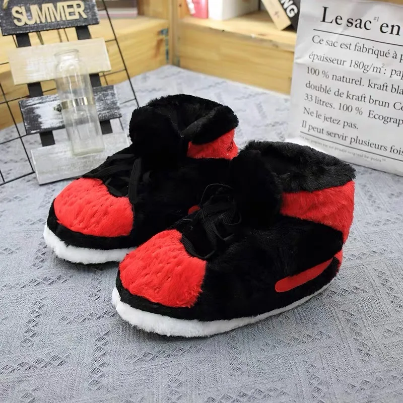 Брендовые кроссовки Cross Sneaker плюшевые тапочки для дома спальни