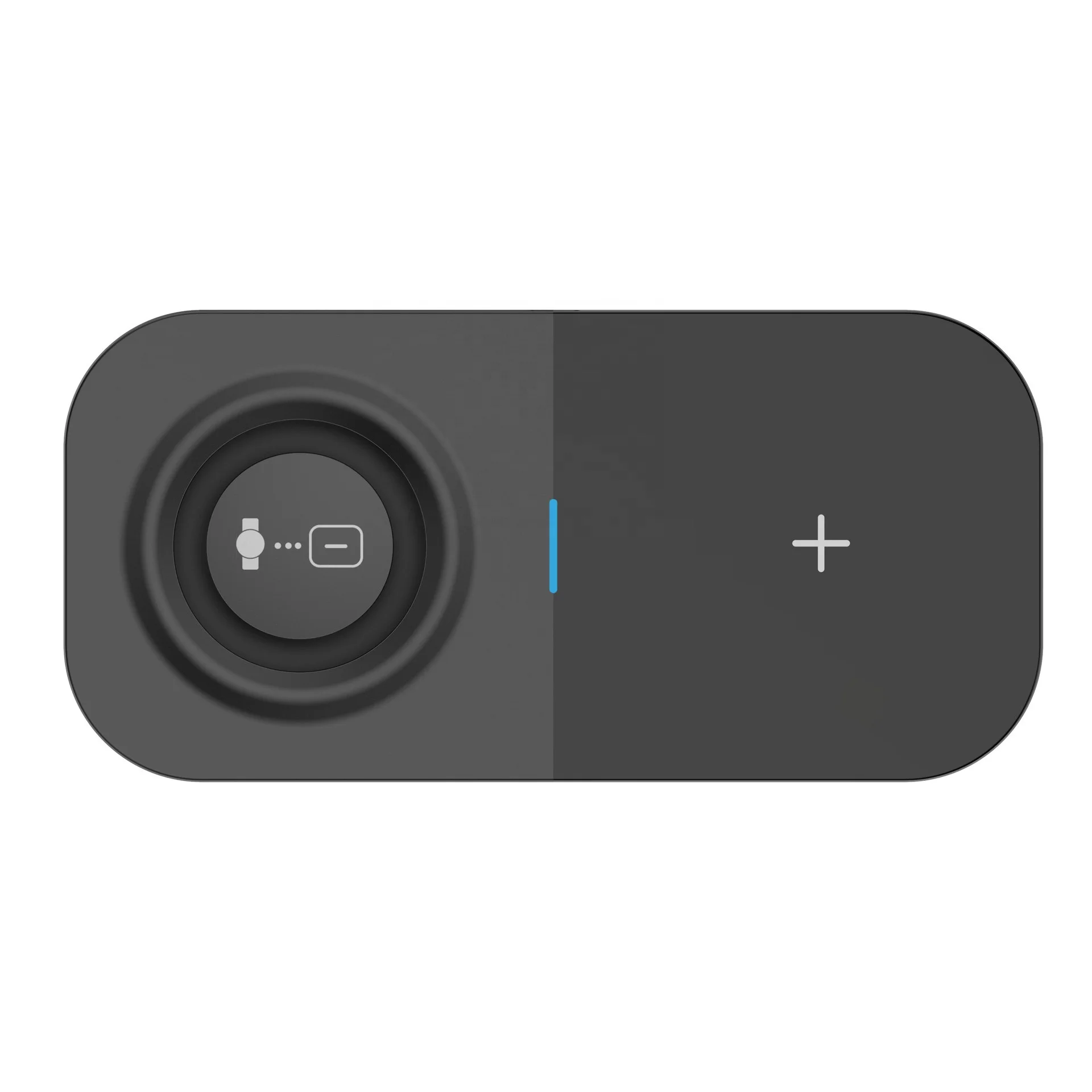 Wireless Charger 2 in 1 Dual Wireless Magnetic Charging Pad for iPhone 13 iWatch