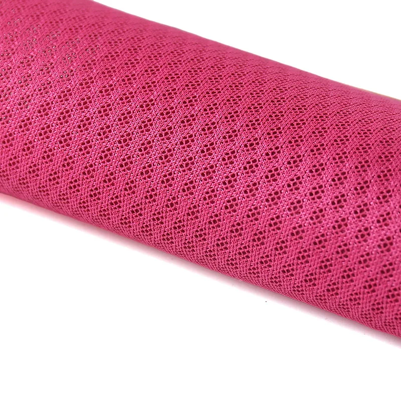 Factory Direct Supply 3D Breathable Polyester Sandwich Mesh Grey Fabric Wholesale
