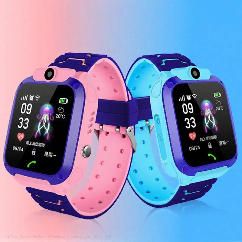 Hot Sale Fashion Cheap Children Gps Watch Kids bulk wholesale kids gps tracker smart watch 4g gsm gprs micro sim card for girls