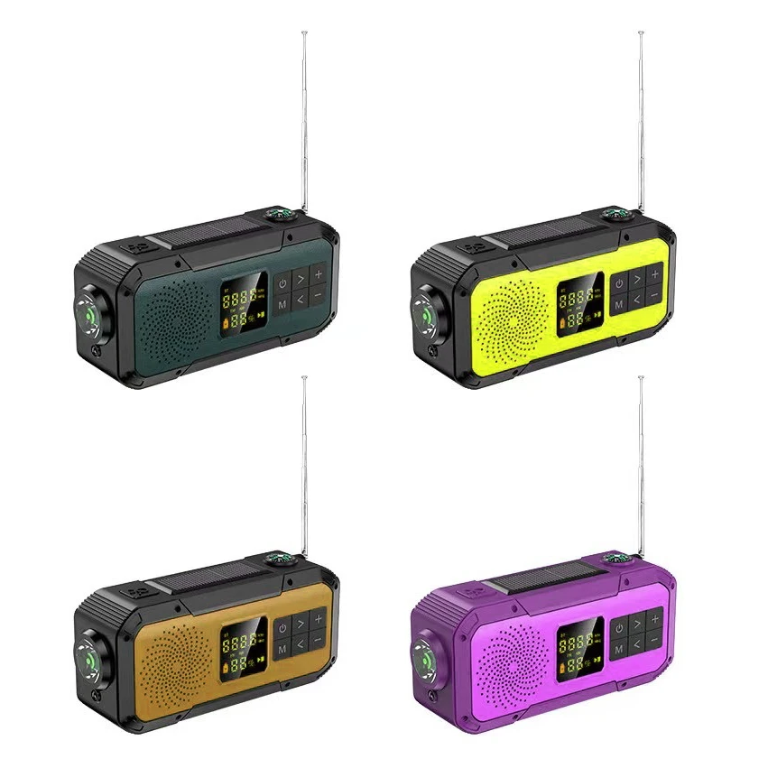 Wireless speaker D589 tws speaker Bluetooth am FM solar powered creative gift