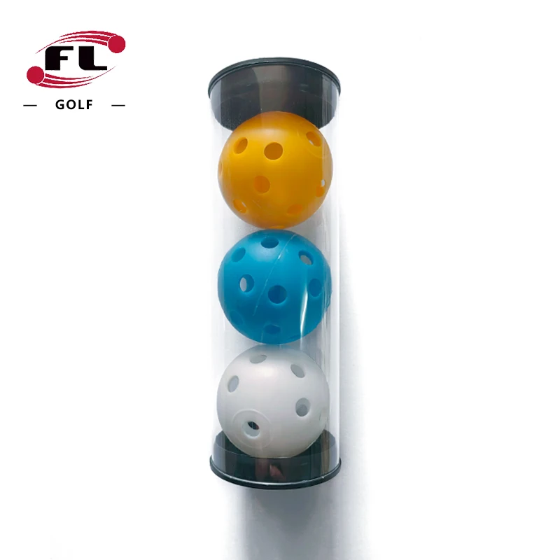 Wholesale 41mm Pickleball Indoor and Outdoor Golf Ball Hollow Golf Practice Balls