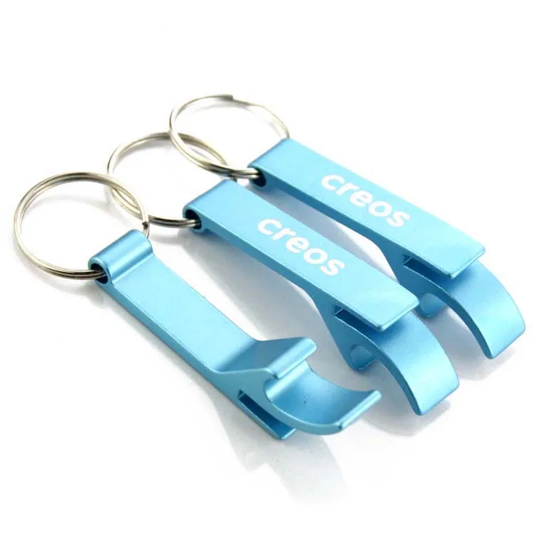 Настраиваемый брелок для ключей открывалка бутылок пива с логотипом алюминиевый Металл и нержавеющая сталь многофункциональный устойчивый