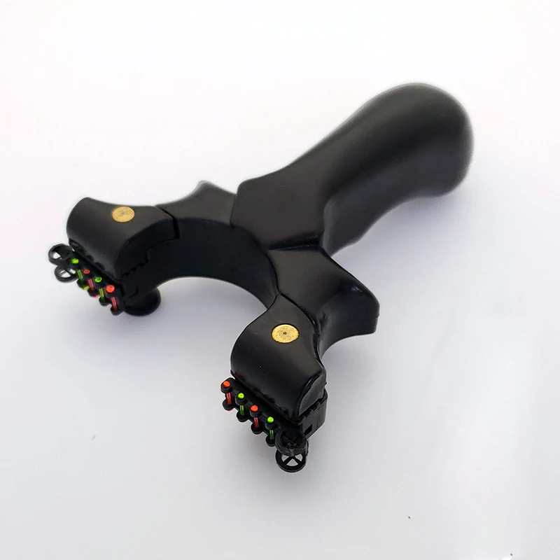 
Metal alloy Rubber Powerful Catapult Hunting Slingshot with red cord 403 