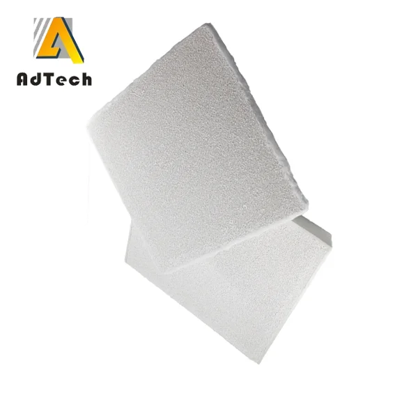 Buy Refractory Molten Aluminum 20Inch Al2O3 Materials 60Ppi Microporous Aluminium Filter Ceramic Foam