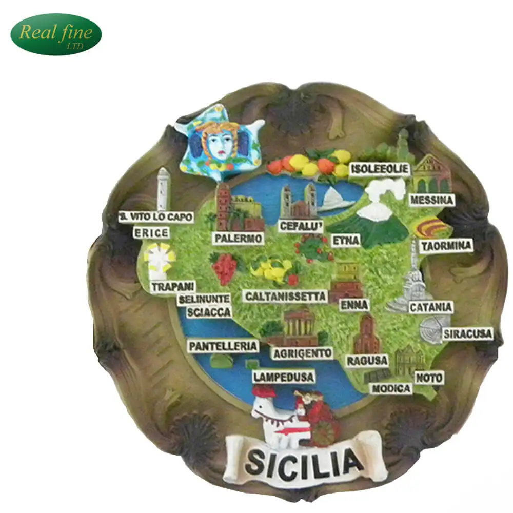 Custom Fridge Magnets Souvenir Gifts Italy Fridge Magnet Resin Crafts