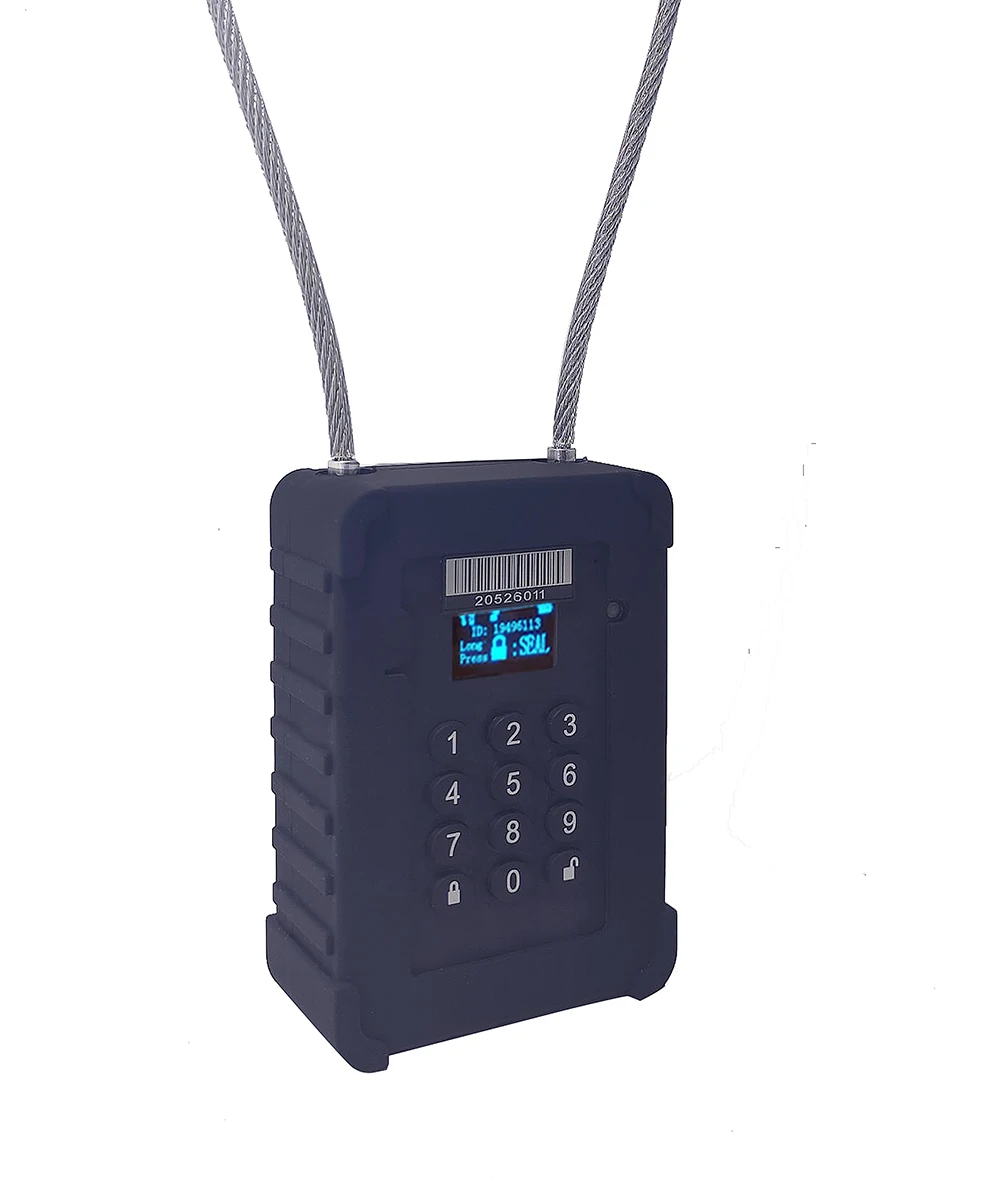 
ToTarget IP67 Waterproof smart padlock GPS GSM SIM 3G seal container locks Tracker Padlock 