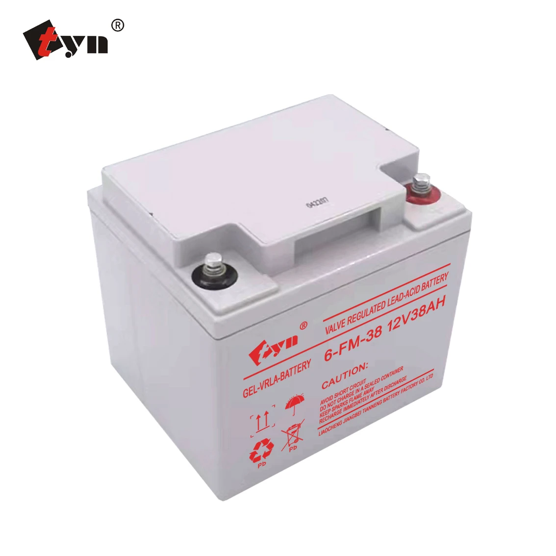 12v38ah VRLA Lead Acid Battery For Ups System With 3 Year Warranty Time 12V38Ah solar system