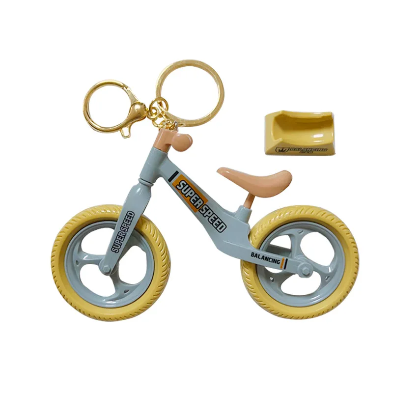 Creative, Fun, Active, Sliding Bicycle Couple Jewelry, Keychain, Pendant, Small Gift Decoration