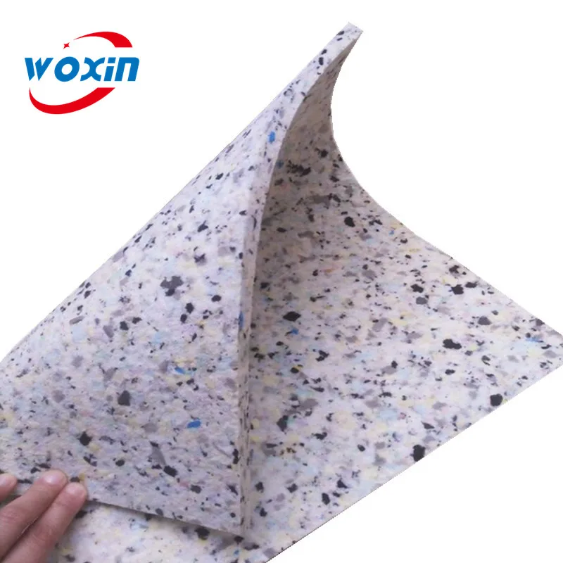 China rebonded foam manufacturer recycled Acoustic Foam sponge soundproof bonded foam