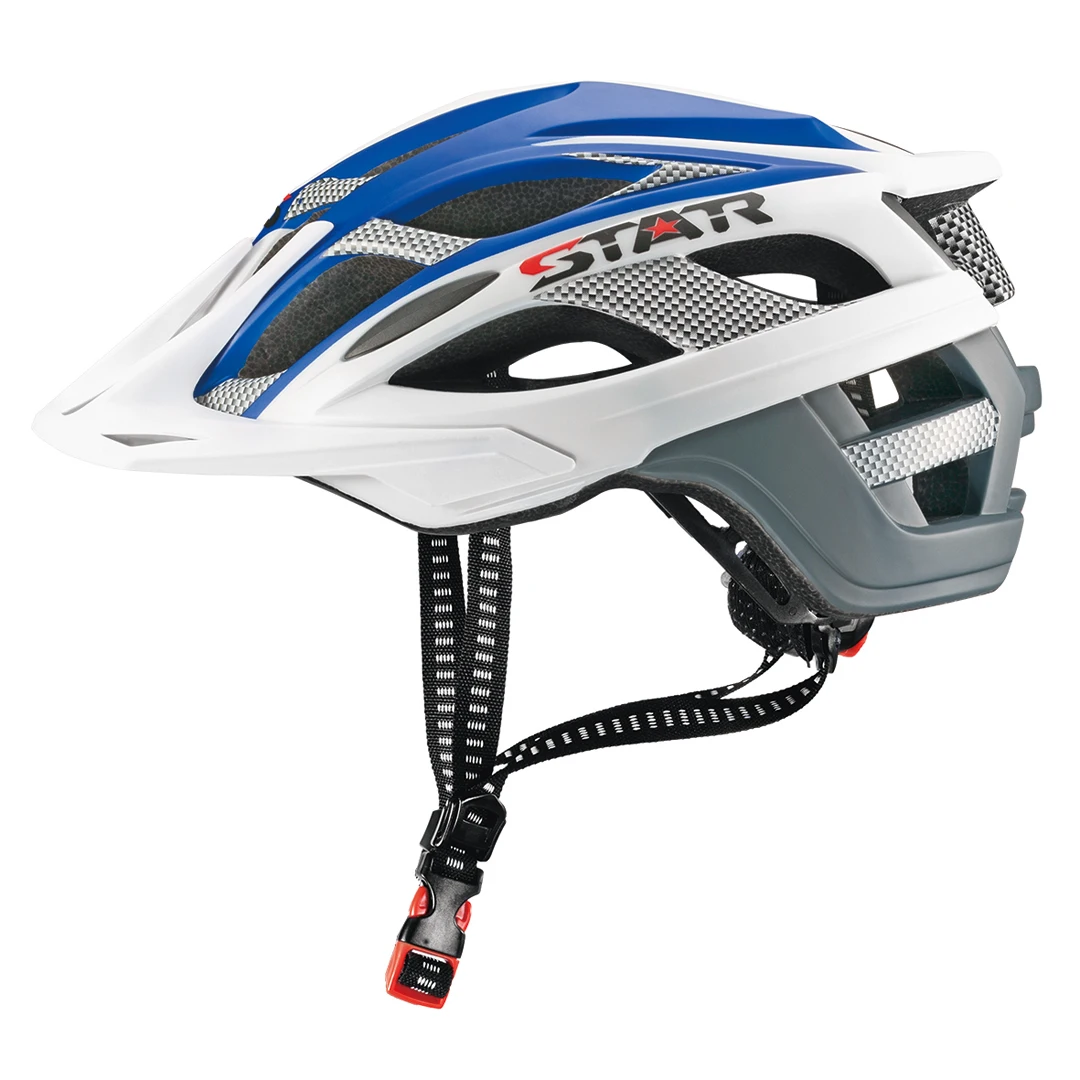 Bike helmet with visor CE CPSC approved in mold Bicycle Adjustable Helmet casque de velo casco da bici for Youth and Adult