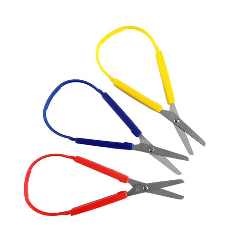 Toddler Color Safety Training Scissors Kindergarten DIY Hand Tools