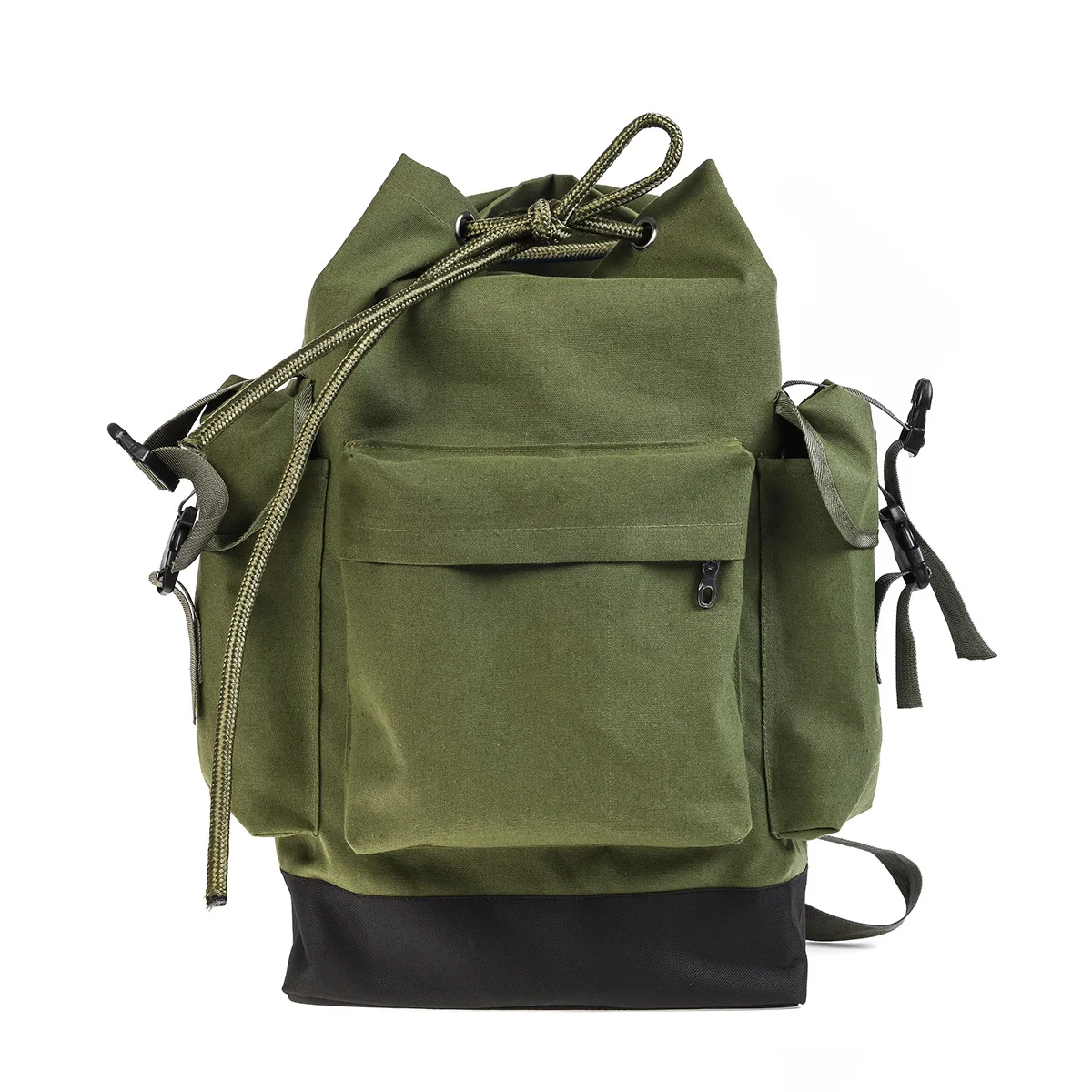 Fishing backpack army green 70L hiking camping backpack European outdoor large capacity fishing gear backpack