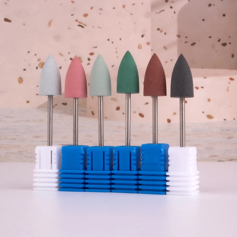 Nail Polishing Silicone Grinding Tools Suitable for Electric Nail Drill Machines