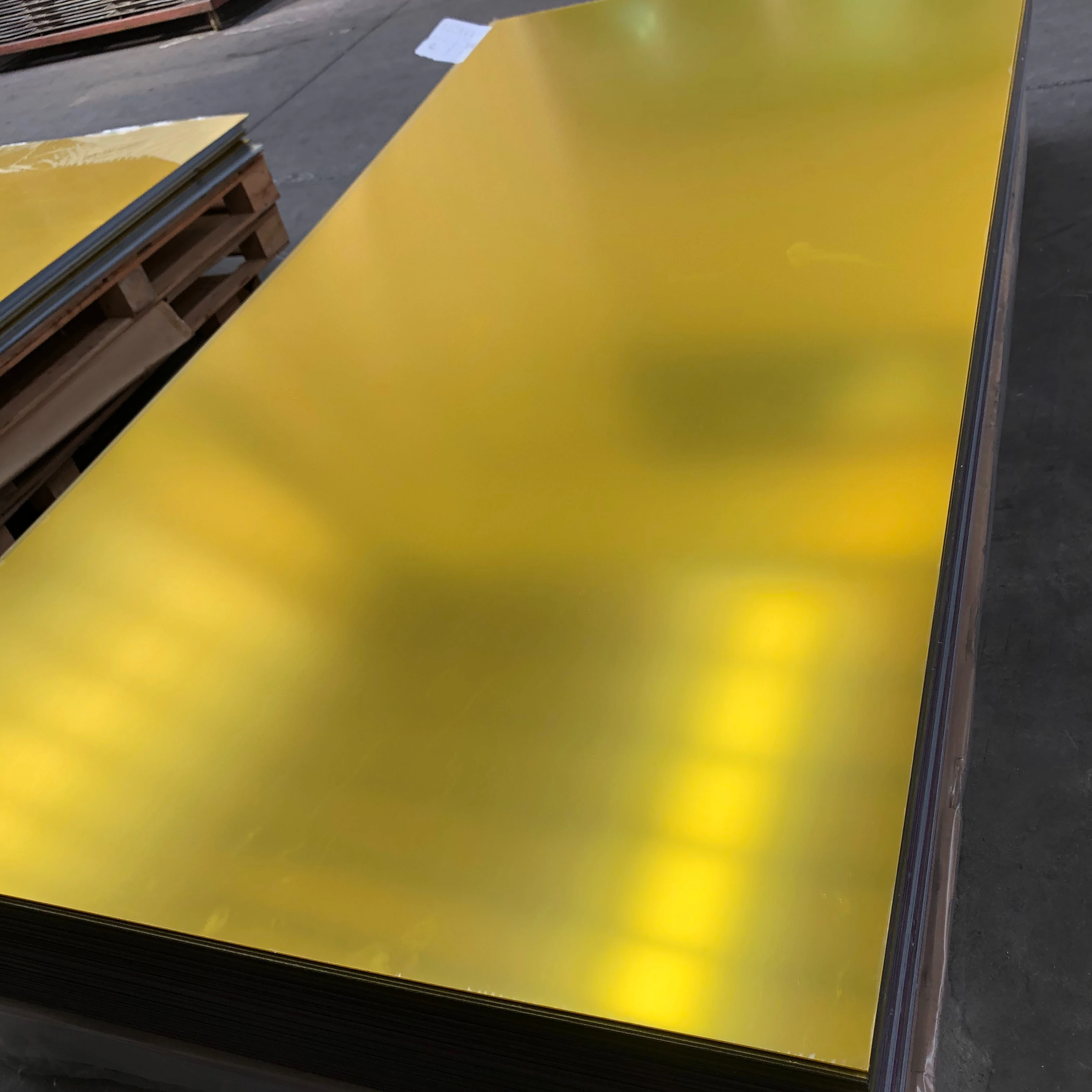 Colored acrylic mirror sheet for cake topper party decor