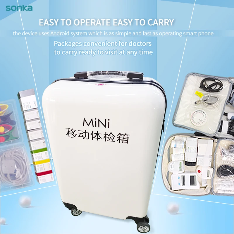 Quality Professional Health Test Hemoglobinometre All In One Remote Healthcare Monitoring System Telehealth Device