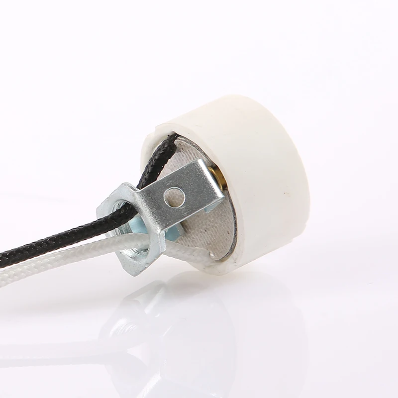 Gu10 lamp holder 250W 250V halogen sockets led profile halogen bulbs holder led light led mini spot light 1w