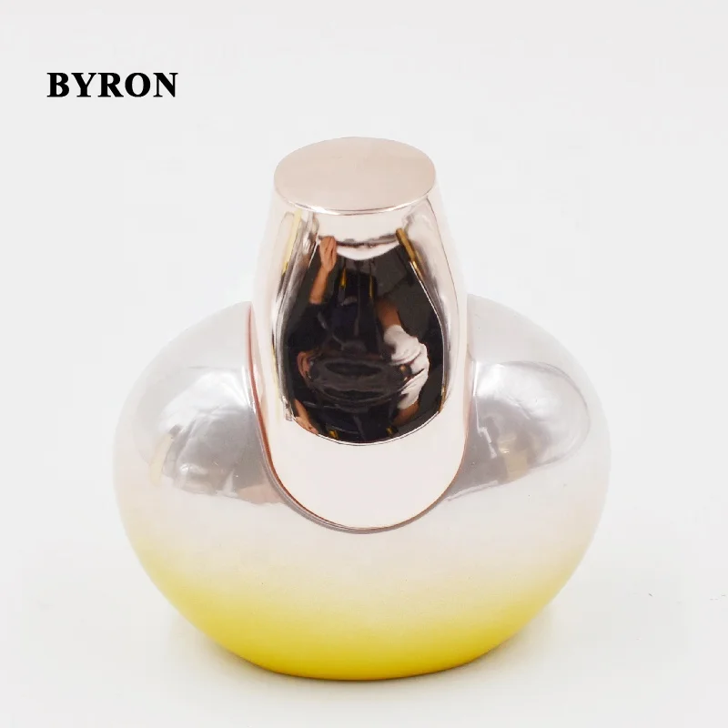 Wholesale Customize Unique Vintage  Fragrance Bottle Luxury Empty 100ml Crimp Neck Glass Spray Perfume Bottle