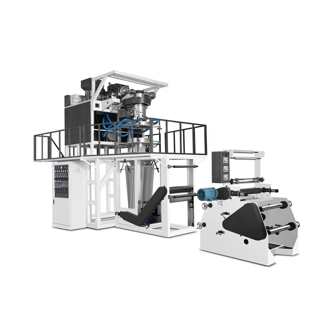 Die Head Rotation  Polypropylene film blowing PP Film Extruder