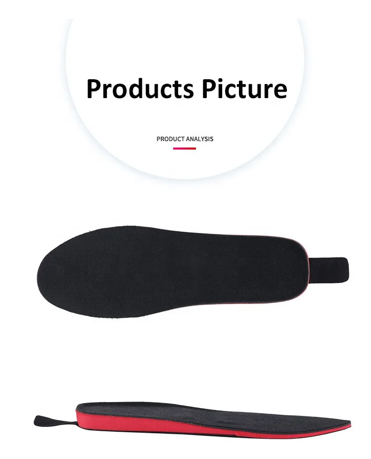 Wireless Electrical Remote Control Rechargeable Hunting Skiing Heated Insoles