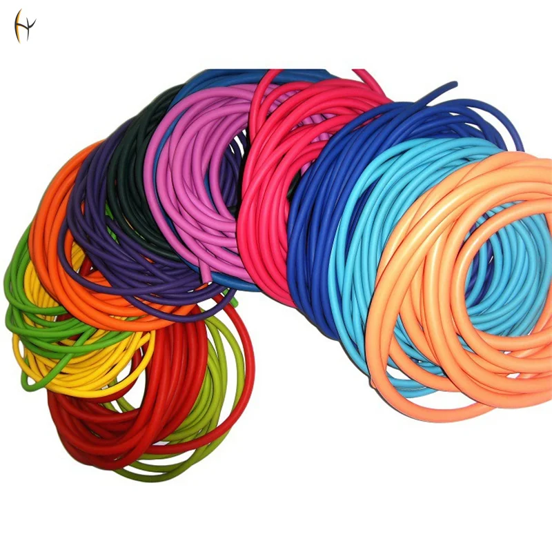 Colored High Elasticity Dipped Latex Rubber Tube, Slingshot Rubber, Latex Tubing
