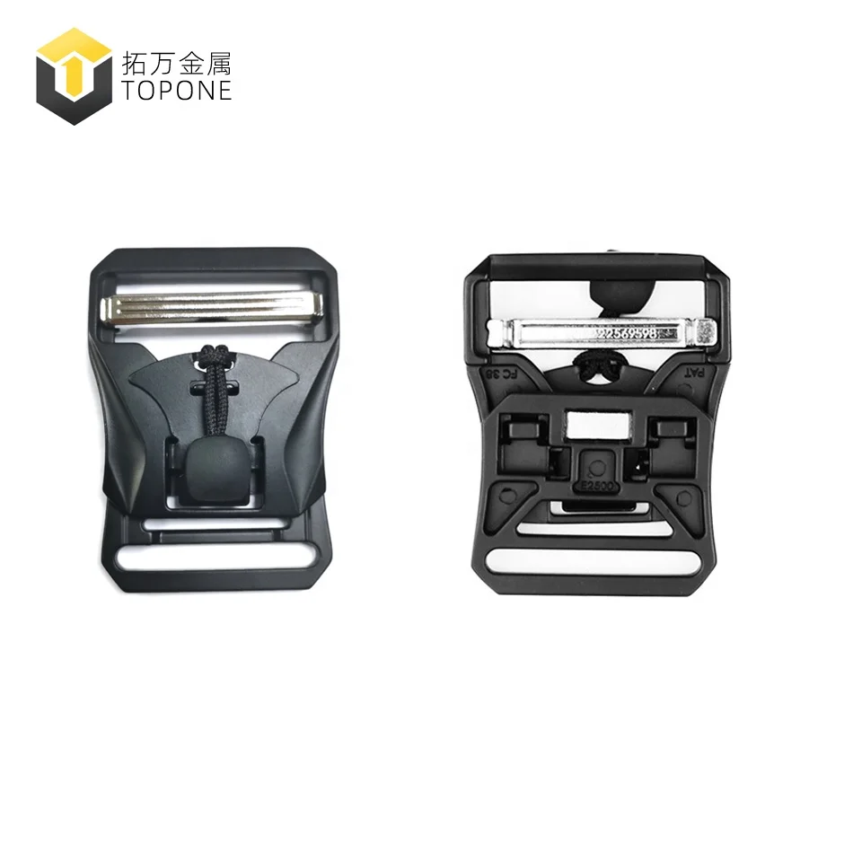 Manufacturer Fidlock Slider Buckle Tactical Magnetic Metal Clasp Belt Buckle 38mm