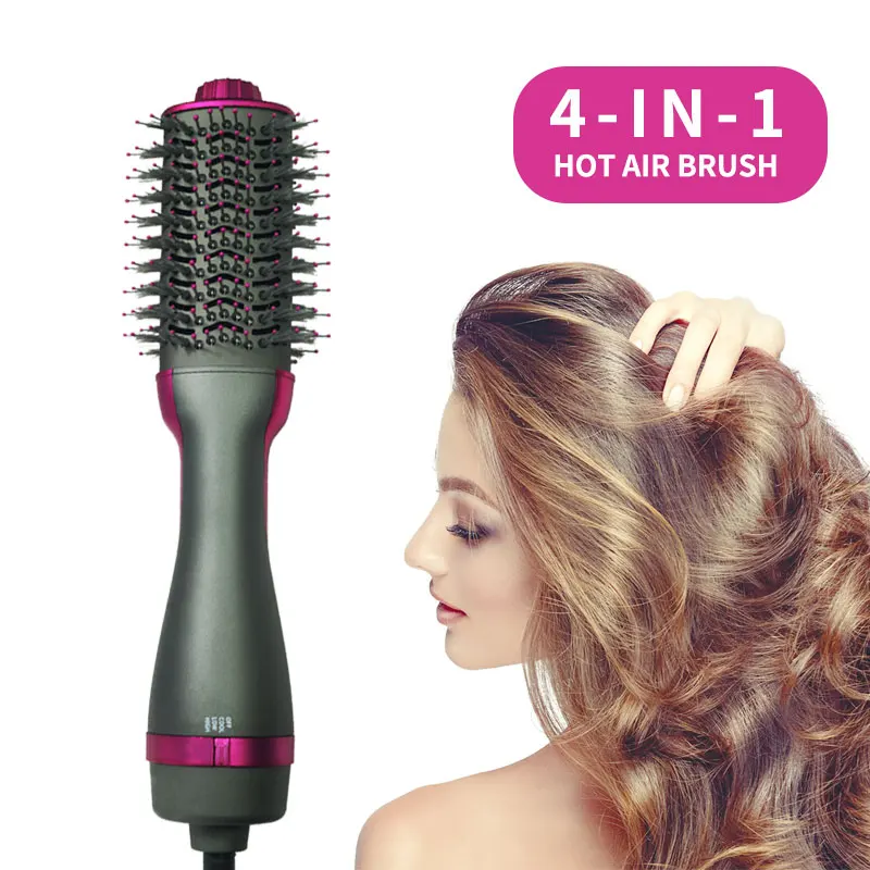 1000W hot air brush styler and dryer flight volumizer hot air hairdressing combs