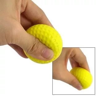 Realistic Feel and Long Lasting Limited Flight Soft Practice Foam PU Golf Balls for Backyard