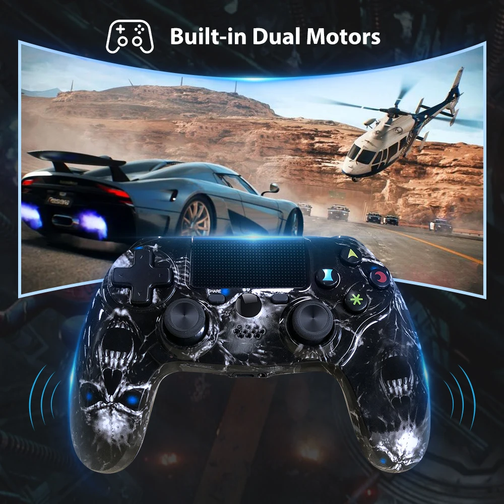 Hot sale Wireless Game Controller Joystick for Playstation 4 Console for PS4 PS3 PC`Phone Vido Gamepad