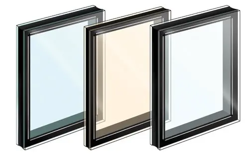Hot Energy Efficient Glass/Triple Silver Low-E Glass/Double Silver Low E Glass