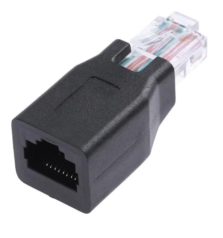 shenzhen Manoson Hot Colorful Waterproof RJ45 Converter Male To Female RJ45 Adapter