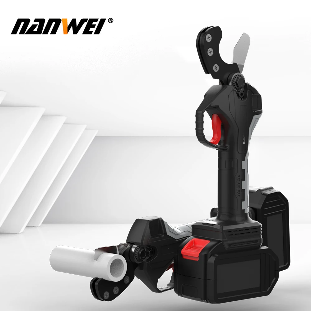 nanwei 32mm adjustable PVC cutting knife tube cutter cordless water pipe shear power tool