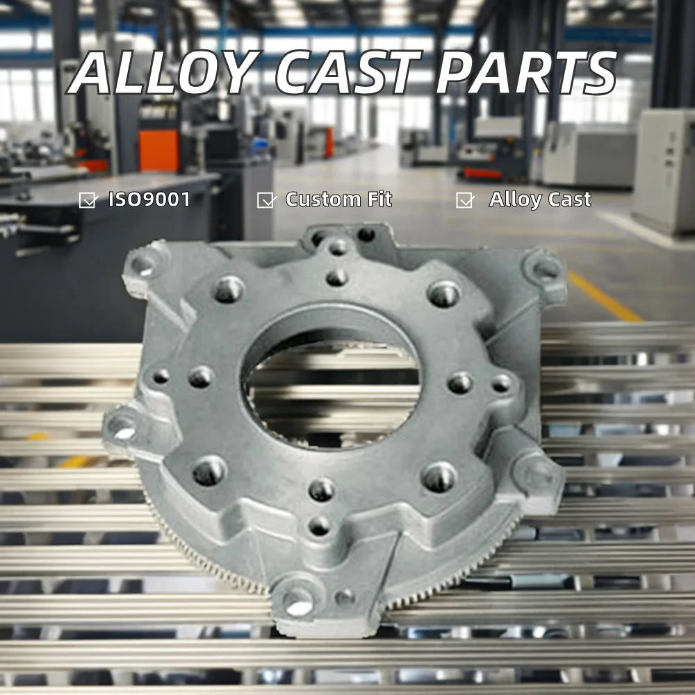 Custom Square Die Casting Auto Spare Parts Custom Aluminum Alloy ADC12 Industrial Application