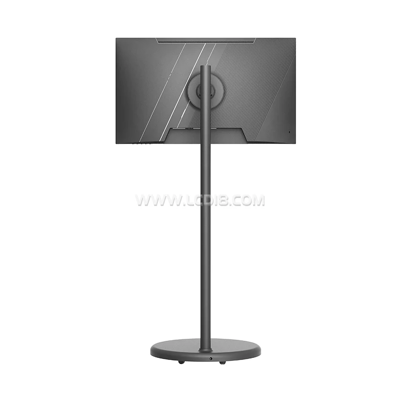 Battery operated 21.5 23.8 27 32 inch  Movable Digital Signage HD Touch Screen display With Android  for Home commercial use