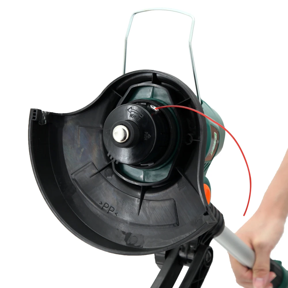 Portable lithium ion battery cordless grass trimmer