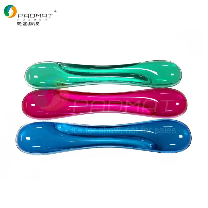 Translucence Ergonomic Mouse Pad Keyboard Pad Gel Hand Pillow Effectively Wrist Fatigue OEM Color
