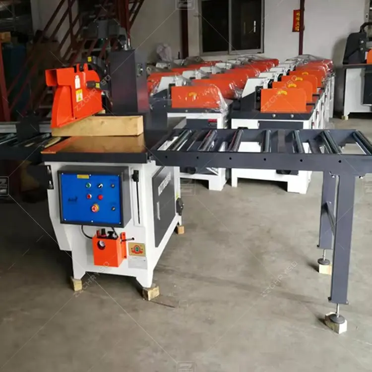 Pallet Block Truncating Saw Chop Saw pneumatic timber Crosscut Saw Machine