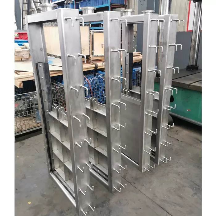 SUFA water flow control channel mounted  Wall type stainless steel penstock valve flap gate valve sluice