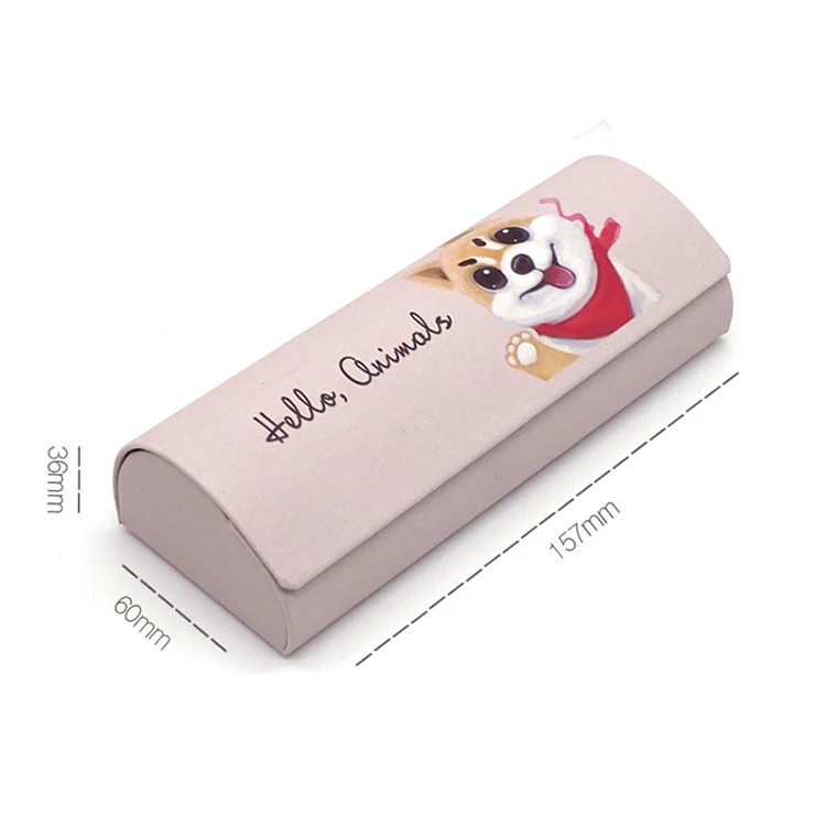 Cute Kids Eyeglasses Hard Case Custom Logo Pattern Wholesale Cartoon Student Children Glasses Sunglasses Storage Box